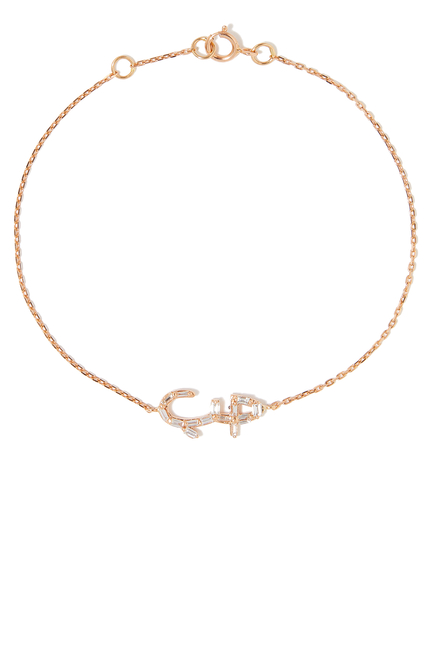 Hobb/Love Bracelet in 18k Pink Gold